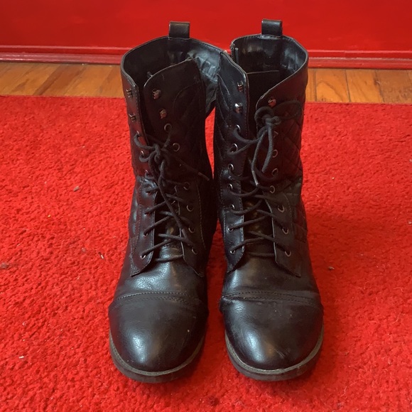 Charlotte Russe combat boots - Picture 2 of 3